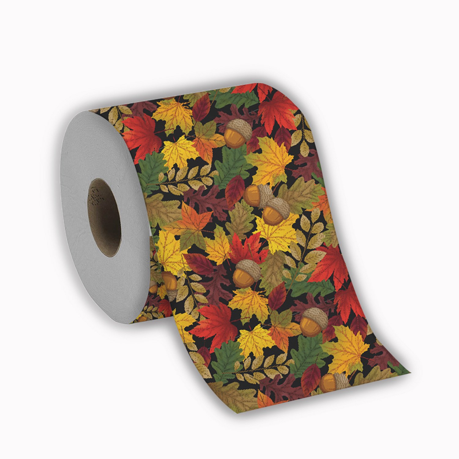 Self-adhesive Tile Roll,WALLPAPER,Fabric Colorful leaves Self Adhesive Tile Roll