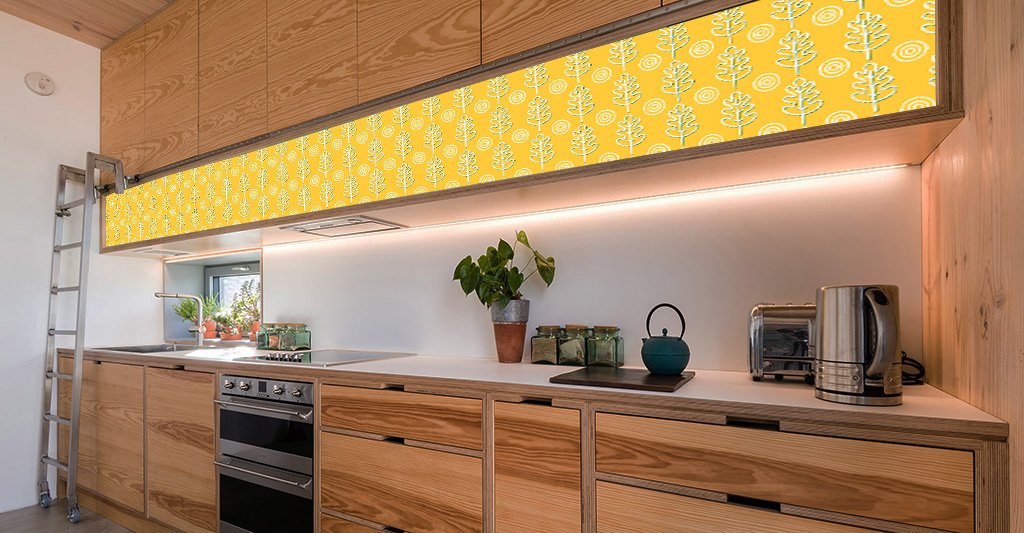 Self-adhesive Tile Roll,WALLPAPER,Trees pattern Seamless style Self Adhesive Tile Roll 
