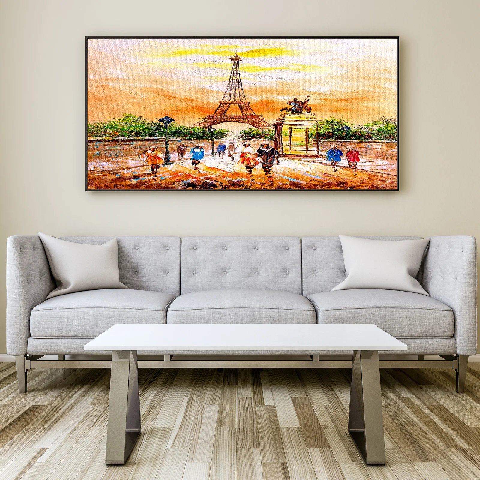  Eiffel Tower Premium Canvas Wall Painting decorative masterpiece for home decor