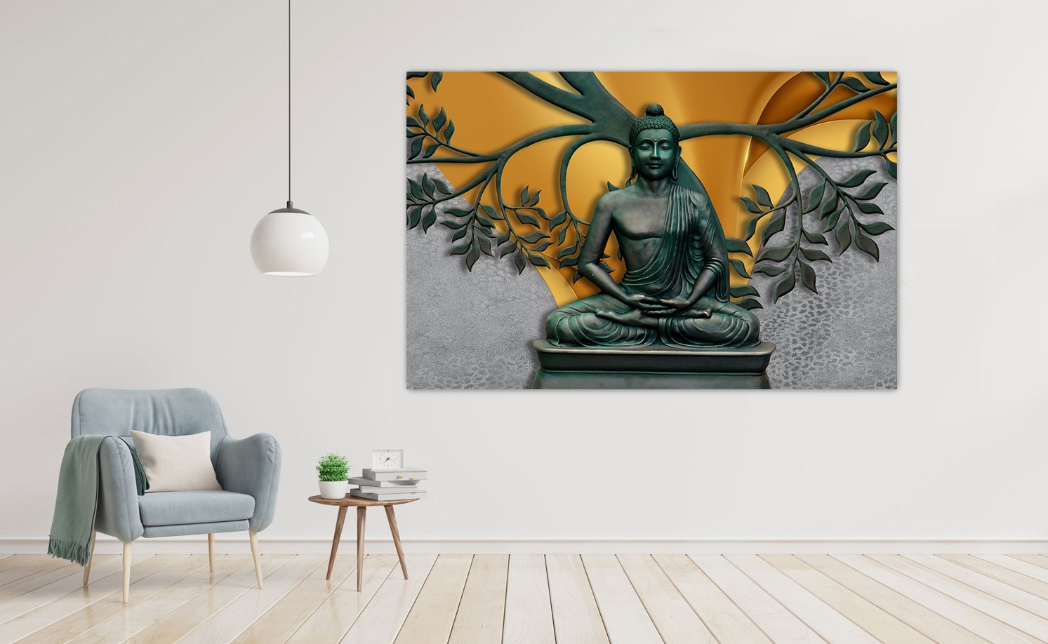 Beautiful Buddha wall poster Living Room, Hall, Office, Bedroom decorative masterpiece for home decor
