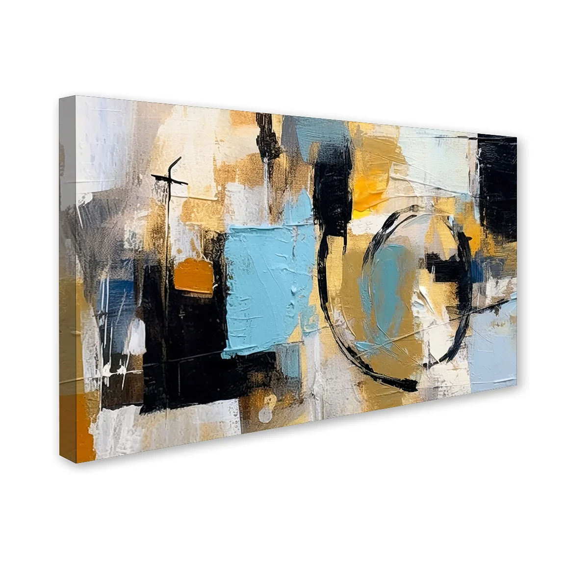 Vivid Color Art Black White Canvas Wall Painting decorative masterpiece for home decor