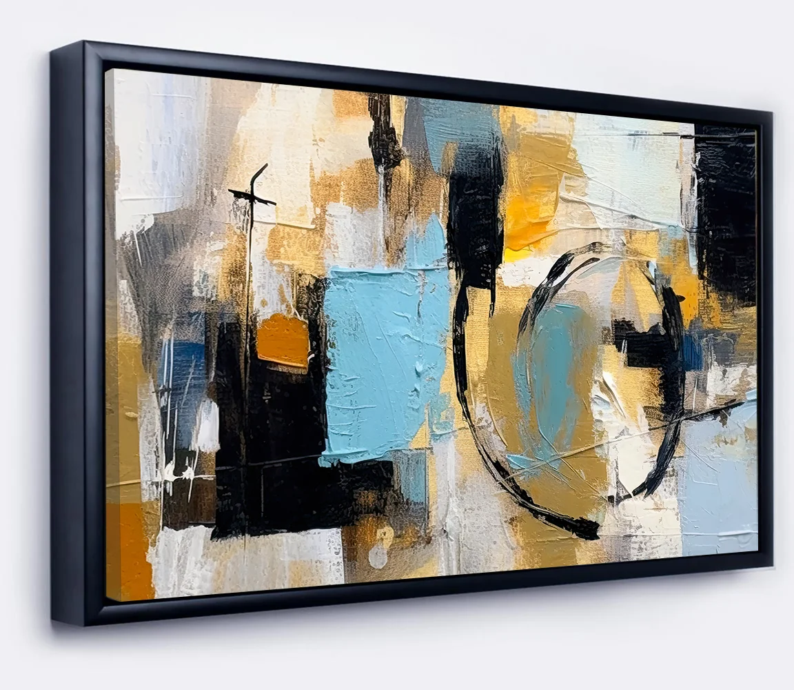 Vivid Color Art Black White Canvas Wall Painting decorative masterpiece for home decor